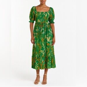 Betsy Johnson | Palm Leaf Dress
